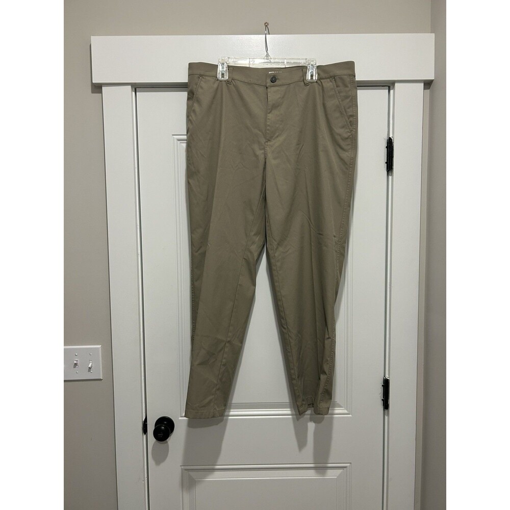 32 Degrees Performance Golf Pants Men's size 40x32 Tan Khaki Stretchy Business